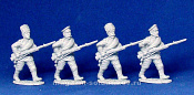 Сборные фигуры из смолы Гражданская война. Белая армия, набор №1 (4 фигуры), 28 мм STP-miniatures - фото