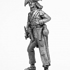 Миниатюра из олова 712 РТ Офицер пехотного полка «Граф и Принц» 1810 год. Княжество Хессен-Дармштадт, 54 мм, Ратник