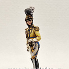 Миниатюра из олова Офицер полка «Гард дю Кор». Саксония, 1810-13 гг., Студия Большой полк (ИЛ0598.12.09.54) (ИЛ0598.12.09.54)