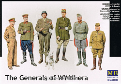 Сборная модель из пластика MB 35108 The Generals of WW II (1/35) Master Box