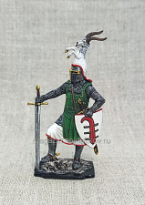 Миниатюра из олова Германский рыцарь XIII век, Студия Большой полк - фото