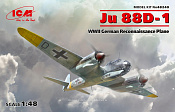 48240 Ju 88D-1, Германский самолет-разведчик ІІ МВ (1/48) ICM