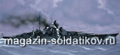 81078 Корабль  Линкор Бисмарк 1:400 Хэллер
