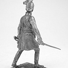 Миниатюра из олова Офицер немецких полков со шпагой, 54 мм, Россия (5680/4) (5680/4)