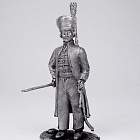 Миниатюра из олова 358 РТ Офицер Чугуевского полка в зимней форме, 1798-1800 гг., 54 мм, Ратник