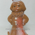 Клоун, литая резина, СССР (704-2283) (704-2283)
