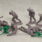 Солдатики из пластика US Heavy Weapon D-Day, 1/32, Mars (32040) (32040)
