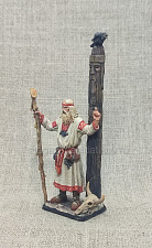 Миниатюра из олова Древнеcлавянский жрец, 54 мм, Студия Большой полк - фото