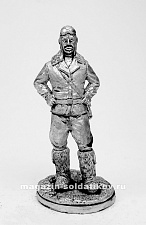 Миниатюра из олова 276 РТ Чкалов В.П., 54 мм, Ратник - фото