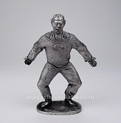 Миниатюра из олова 339 РТ Житель планеты Плюк, 54 мм, Ратник - фото