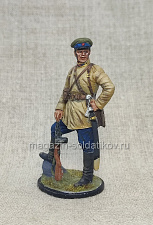Майор кавалерии Красной Армии, 1939-42 гг. СССР, Красный фронт, 54 мм - фото