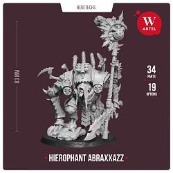 Сборные фигуры из смолы Hierophant Abraxxazz, 28 мм, Артель авторской миниатюры «W»