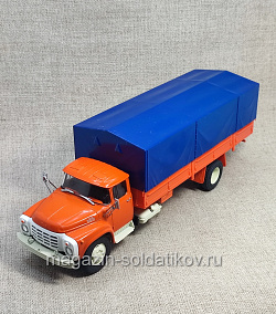 Масштабная модель в сборе и окраске Q540-0089 ЗИЛ-130 ГУ Modimio 1/43