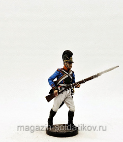 Миниатюра из олова Фузилер линейного полка. Бавария 1806-07 гг. 54 мм,Студия Большой полк (ИЛ0409.12.11.54) (ИЛ0409.12.11.54)