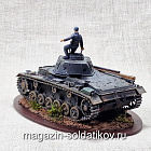 Диорама с T-III на подставке (1:35) Магазин Солдатики (Д35062) (Д35062)