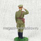 Гвардии капитан Красной Армии, 1943-45 гг. СССР, 54 мм (QF0089) (QF0089)