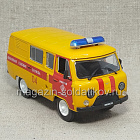 УАЗ-3909 Аварийная газовая служба, Автомобиль на службе №04, 1:43, DeAgostini (307-186) (307-186)