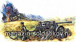 Сборная модель из пластика Пушка «ПАК-40» (1/35) Звезда