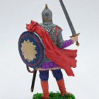 Русский воин, XIV в, 54 мм (QF0396) (QF0396)