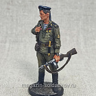 Миниатюра из олова Морской пехотинец с автоматом 1943-45 гг., 54 мм, Студия Большой полк (ИЛ2375.14.01.54) (ИЛ2375.14.01.54 )