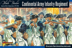 Continental Infantry Regiment (Plastic Box) 28 мм Warlord (WGR-AWI-04) (WGR-AWI-04)