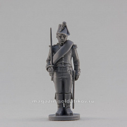 Сборная миниатюра из смолы Офицер в сюртуке, стоящий, Франция, 28 мм, Аванпост