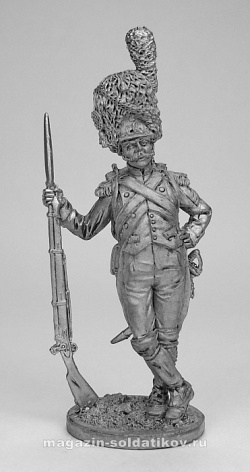 Рядовой полка пеших гренадер Императорской Гвардии. Франция, 1804-1815 гг. EK Castings