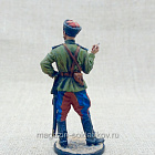 Миниатюра из олова Казачий полковник 1943-45 гг., 54 мм, Большой полк (ИЛ1788.14.02.54) (ИЛ1788.14.02.54)