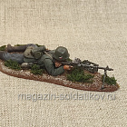 Германский пулеметчик 1941 год, 54 мм, Студия Большой полк (ИЛ1004.14.03.54) (ИЛ1004.14.03.54)