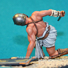 Сборная фигура из металла Gladiators 1 c.a.d., 54 мм, Alive history miniatures