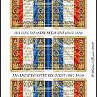 Знамена, 28 мм, Наполеоника, Франция (1812-1814), Пехота (MBC_NAP_FRA_28_001) (MBC_NAP_FRA_28_001 )
