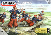 EM 7212 Zouaves Crimean and Franco Prussian Wars, 1:72, Emhar