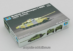 Сборная модель из пластика Танк Challenger I NATO ver. 1:72 Трумпетер