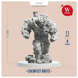 Сборные фигуры из смолы Chemfist Brute 28 мм, Артель авторской миниатюры «W»