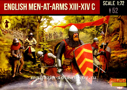 Солдатики из пластика English Foot Soldiers 13-14 c. (1/72) Strelets (М118) (М118)