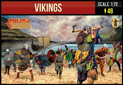 Солдатики из пластика Vikings (1/72) Strelets (250) (250)