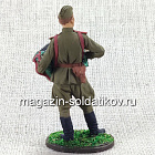 Лейтенант Красной Армии с аккордеоном, 1943-45 гг, 54 мм (QF0052) (QF0052)