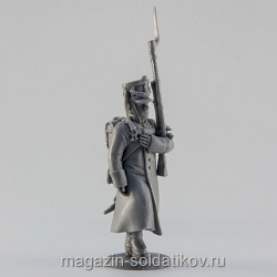 Сборная миниатюра из смолы Мушкетёр 28 мм, Аванпост