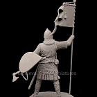 Сборная миниатюра из смолы Русский дружинник XIII век 75 мм (1:24) Medieval Forge Miniatures (C-75-112) (C-75-112)