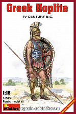16013  Греческий гоплит, IV в. до н.э. MiniArt (1/16)