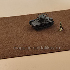 Материалы для создания диорам Травяное покрытие (Лист А4) (коричневая) DASmodel (DAS3030/5) (DAS3030/5)