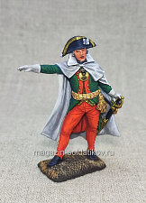 Миниатюра в росписи Обер-офицер гренадерских полков, 54 мм, Студия Большой полк - фото