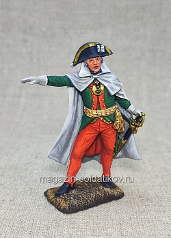 Миниатюра в росписи Обер-офицер гренадерских полков, 54 мм, Студия Большой полк (ИЛ2368.11.01.54) (ИЛ2368.11.01.54)