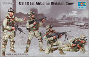 00410 К US 101st Airborne Division Crew 1/35 Trumpeter - фото