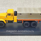 КрАЗ - 255Б с тентом желто-оранжевый, 1/72 (Q208-135) (Q208-135)