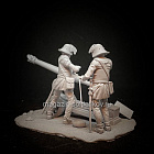 Сборная миниатюра из смолы Фальконет, Франция, XV век, 54 мм, TRILOKA miniatures (TLK-54-032) (TLK-54-032)