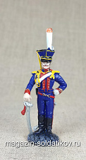 №134 - Унтер-офицер Волынского уланского полка, 1812–1814 гг. - фото
