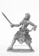 Миниатюра из олова 637 РТ «Женские дуэли» 2, 54 мм, Ратник - фото