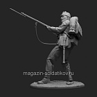 Сборная миниатюра из смолы Австро-венгерский пехотинец №2 Shot Mini (AM-1-2) (AM-1-2)