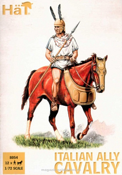 Солдатики из пластика Italian Ally Cavalry (Punic Wars), (1:72), Hat (8054) (8054)